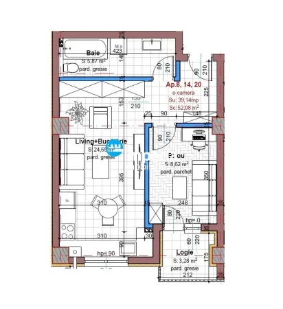 Apartament 2 camere Iași - poza 2