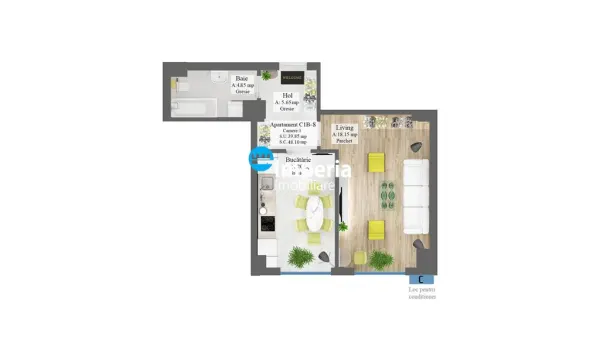 Apartament 1 camera Iași - poza 3