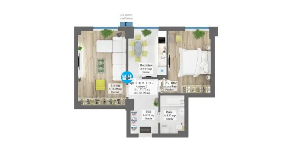 Apartament 2 camere Iași - poza 3