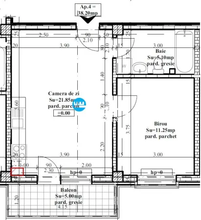 Apartament 2 camere Vișan - poza 4