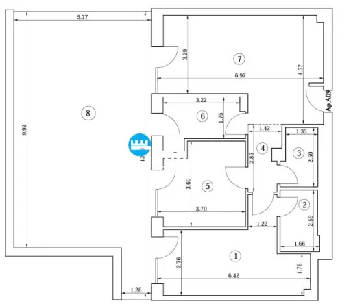 Apartament 3 camere Iași - poza 12