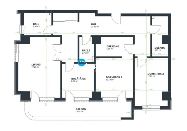 Apartament 1 camera Iași - poza 4