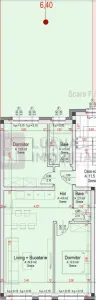Apartament 3 camere PREMIUM | 2 bai | finisat la cheie | gradina 50 mp (Sma) - foto 6