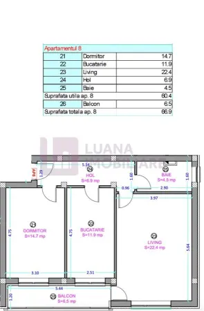 Apartament 2 camere Șelimbăr - poza 8