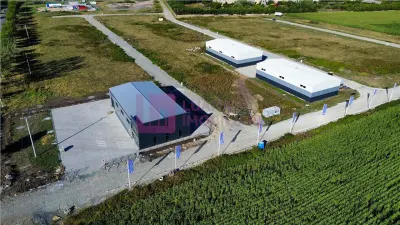Teren intravilan | PUZ aprobat | utilitati | constructie hale industriale - foto 5
