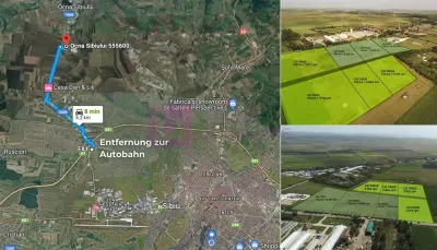 Teren intravilan | PUZ aprobat | utilitati | constructie hale industriale - foto 14