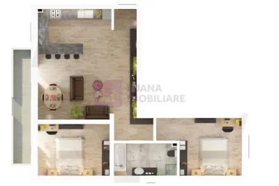Apartament 3 camere NOU | Doamna Stanca | incalzire pardoseala | video - foto 8