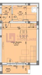 Garsoniera tip studio | Lacul lui Binder | constructie recenta, cu balcon - foto 7