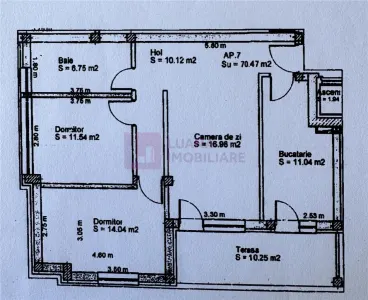 Apartament 3 camere de vanzare | mobilat utilat | Kogalniceanu | etaj 1 | video - foto 13