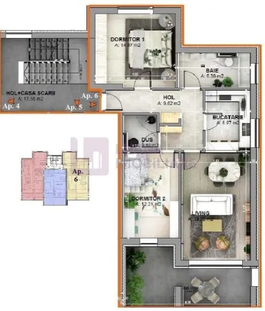 Apartament 3 camere Cristian - poza 8