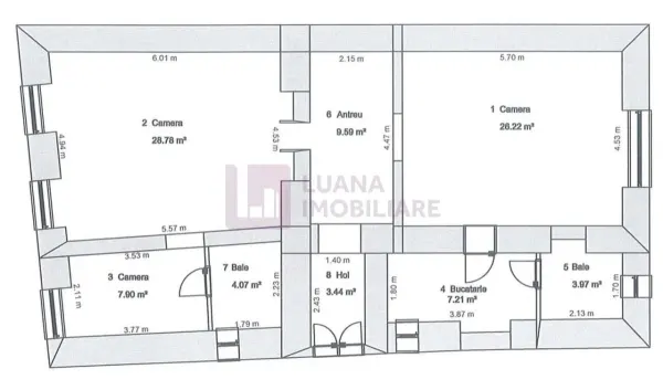 Apartament 3 camere Sibiu - poza 14
