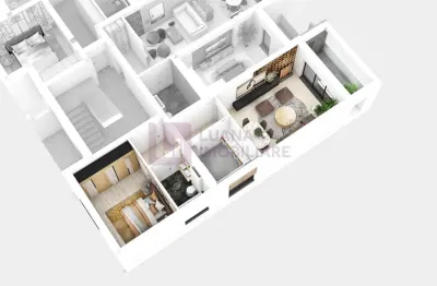 Apartament 2 camere PREMIUM | decomandat | la alb | cartier exclusivist (Mo) - foto 12