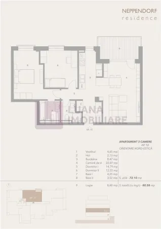 Apartament 3 camere Sibiu - poza 7
