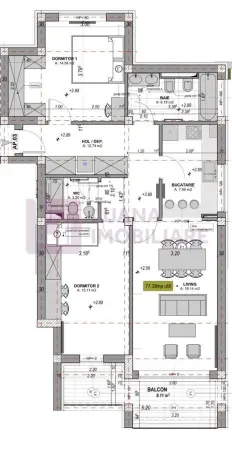 Apartament 3 camere Cristian - poza 8