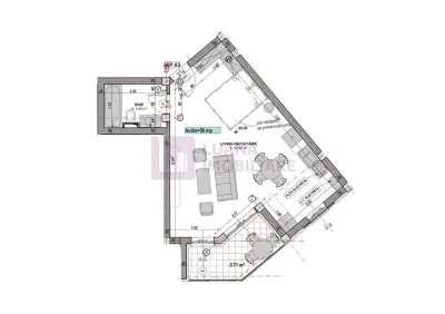 Garsoniera PREMIUM | incalzire pardoseala | finisata la cheie (Gio) - foto 7