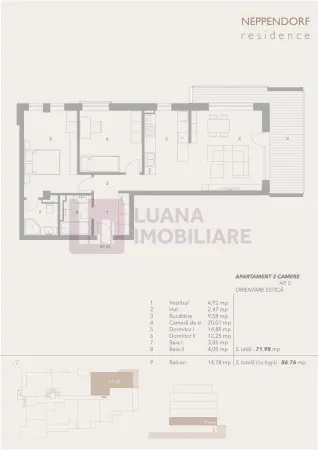 Apartament 3 camere Sibiu - poza 7