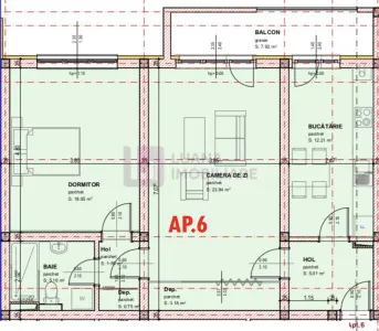 Apartament 2 camere | Selimbar, Brana | decomandat | balcon | B - foto 8
