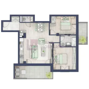 Apartament 3 camere PREMIUM | etaj 3 | Turnisor | boxa | lift | - foto 4