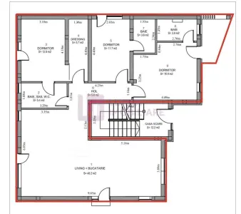 Apartament 4 camere PREMIUM de vanzare | Arhitectilor | curte 200 mp | video - foto 8