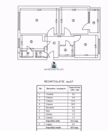 Apartament 3 camere București - poza 1