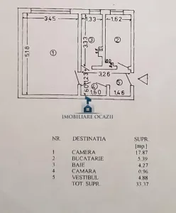 Vanzare Garsoniera Decomandata Brancoveanu-Secuilor - foto 4