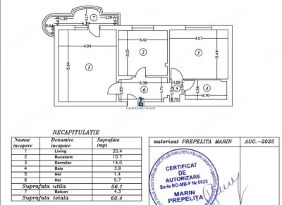 Vanzare Apartament 2 Camere Decomandat Bd.Ctin.Brancoveanu - foto 9