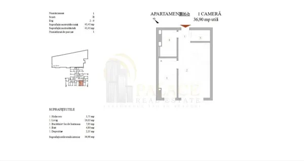 Apartament 1 camera Iași - poza 7