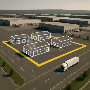 Teren pentru dezvoltare industriala 5000 mp – Tomesti Iasi - Iasi