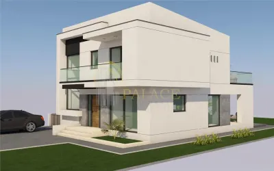 Vila de vanzare Valea Ursului , proiect nou, 4 camere  teren 650 mp - foto 5
