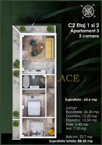 Stadion Copou, Apartament de 3 camere, etaj 1 din 2, - foto 6
