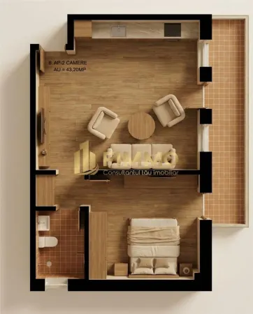 Apartament 2 camere Suceava - poza 1
