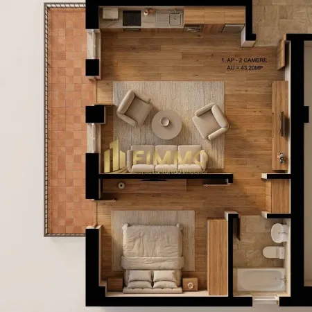 Apartament 2 camere Suceava - poza 2