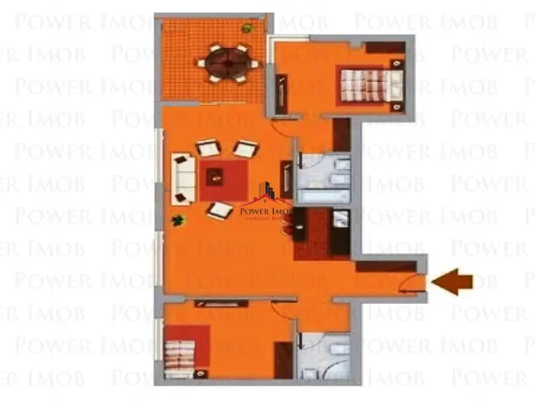 Apartament 3 camere Poiana Brașov - poza 22
