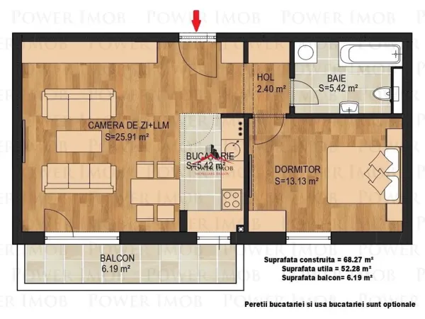 Apartament 2 camere Brașov - poza 2