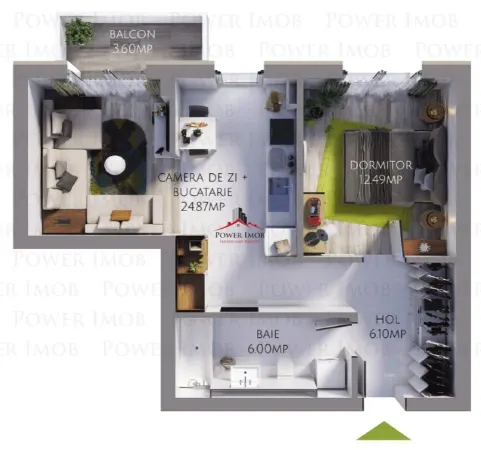 Apartament 2 camere Brașov - poza 17