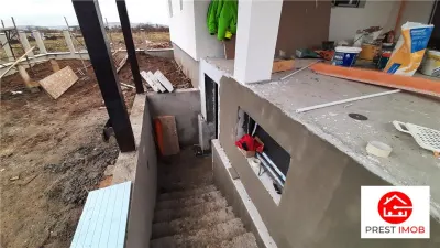 Casa de vanzare , 4 camere,5 arii teren, Sancraiul de Mures, semifinisat - foto 14