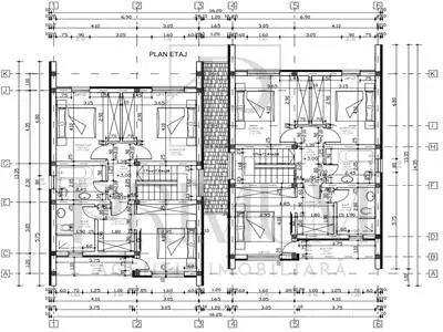 Duplex individual - 5 camere - proiect deosebit- mansardabil - teren 375 mp - foto 10