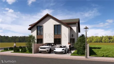 Duplex 4 camere - dormitor la parter - doua fronturi stradale - Mosnita Noua