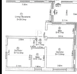 BRAYTIM - 3 CAMERE SI 2 BAI - CURTE PROPRIE - BOXA DE DEPOZITARE - PARCARE INCLUSA - foto 2