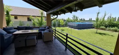 Sag- pozitie excelenta- mobilat si utilat premium- piscina exterioara - foto 6