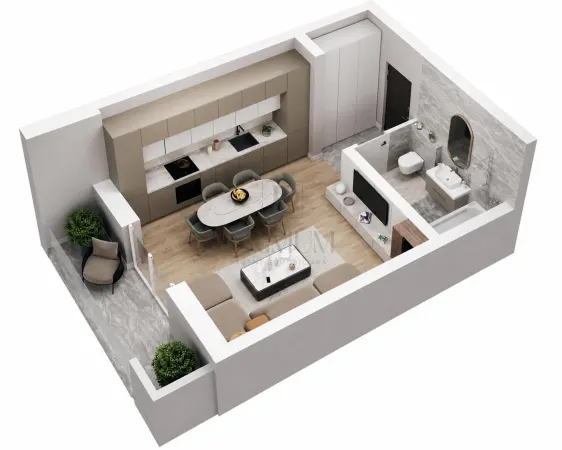 Apartament 1 camera Giroc - poza 1