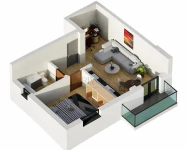 BRAYTIM - 2 CAMERE - PARCARE SUBTERANA - LIFT - PREMIUM - foto 1
