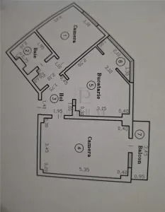 DAMBOVITA - 2 CAMERE - DECOMANDAT - CENTRALA PROPRIE - ETAJ INTERMEDIAR - foto 11