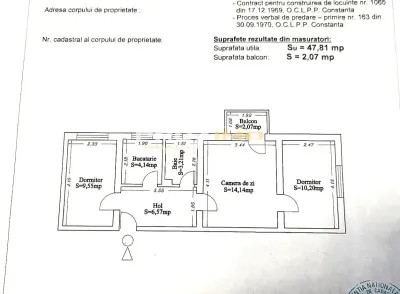 City Parc Mall - Apartament 3 camere, mobilat - utilat modern - foto 11