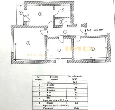 Apartament 3 camere Constanța - poza 2