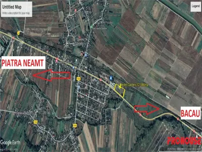 Teren 12.586mp - DN15 - Bacau - Buhusi - deschidere 162ml - posibilitate lotizare - foto 4