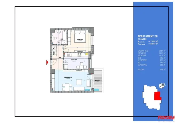 Apartament 2 camere Bacău - poza 14