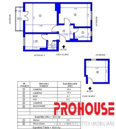 Apartament 2 camere Bacău - poza 9