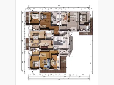 Proiect bloc nou | P+2E | Suceava | 2c-7390 - foto 5