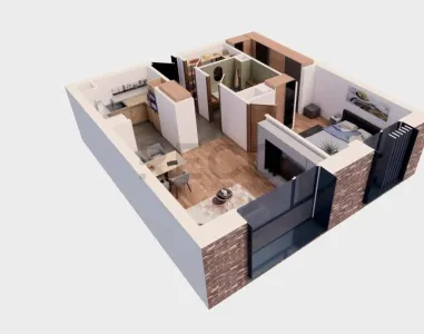 RECO Apartament ultracentral cu 2 camere-60mp-bloc boutique - foto 2
